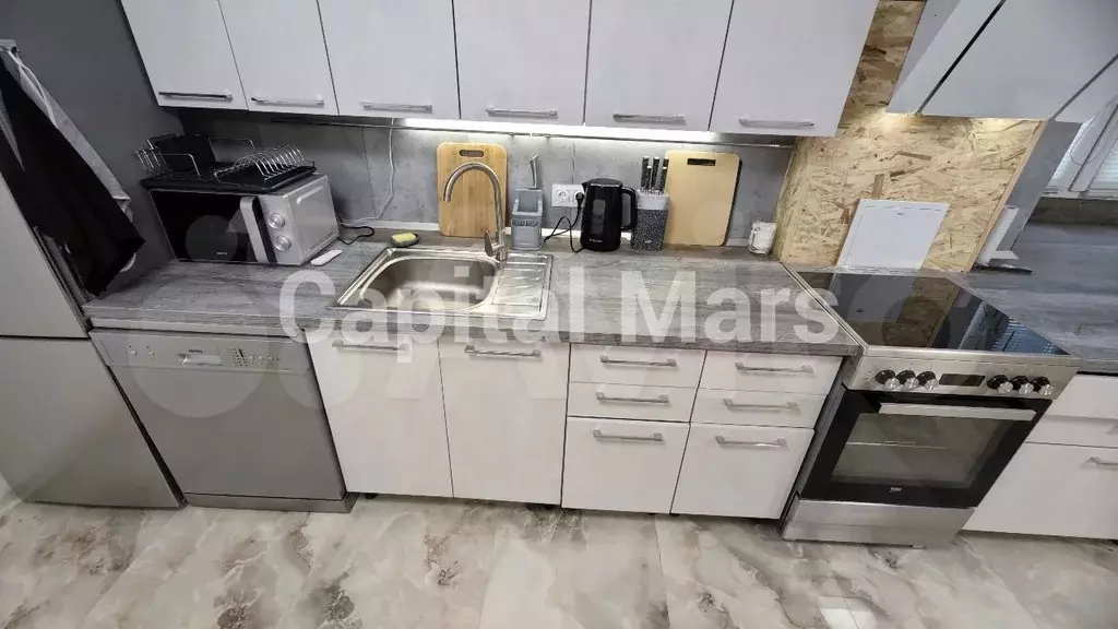 1-к. квартира, 40 м, 1/4 эт. - Фото 1