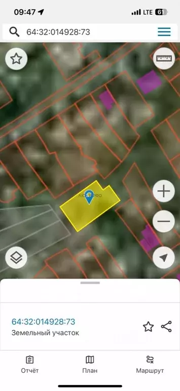 Участок в Саратовская область, Саратов муниципальное образование, пос. ... - Фото 1
