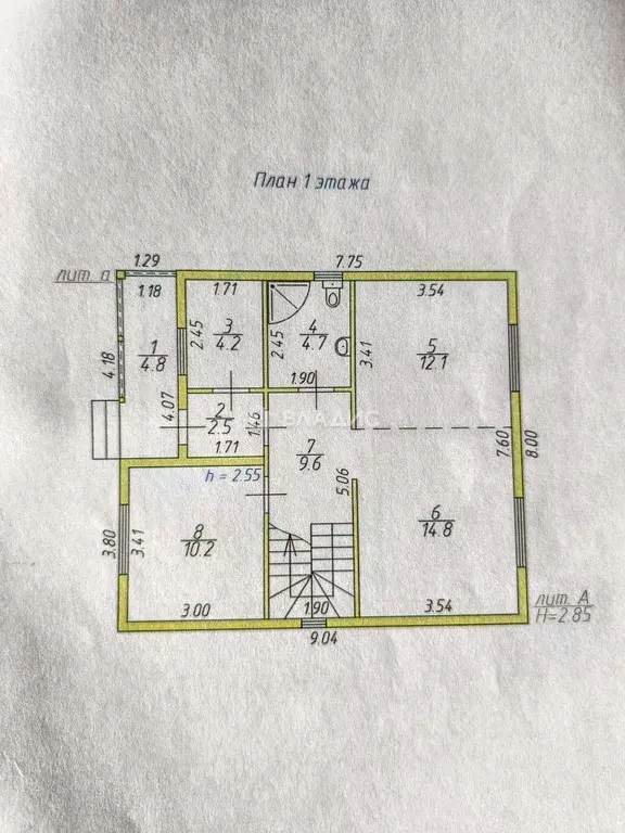 Дом в Московская область, Раменский муниципальный округ, с. Игумново ... - Фото 2