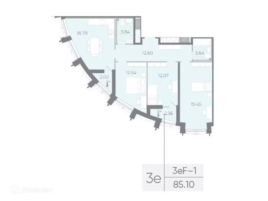 Продаётся 3-к квартира, 85 м - Фото 0