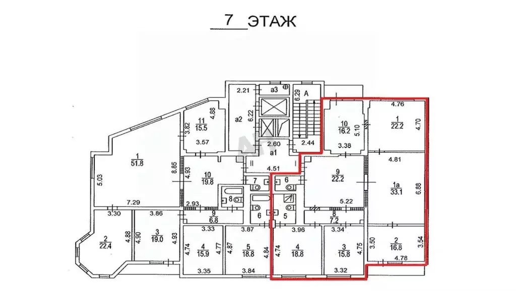 Офис в Москва Тверская ул., 16С3 (184 м) - Фото 2