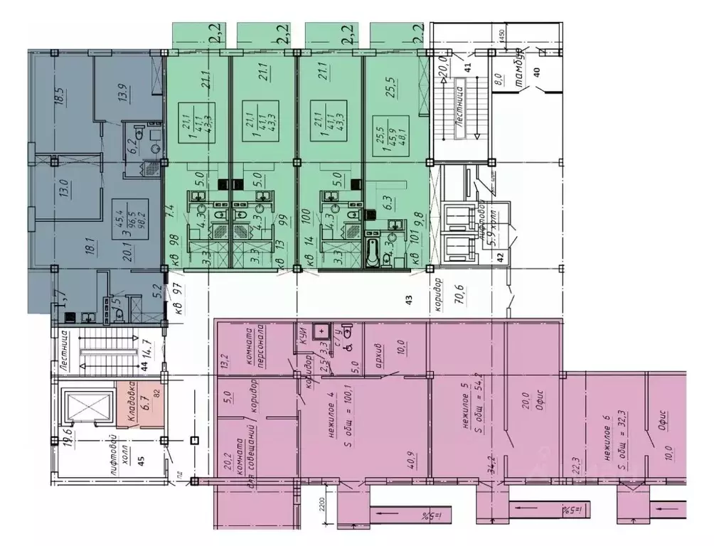 1-к кв. Ставропольский край, Ессентуки Озеро жилой комплекс (48.1 м) - Фото 2