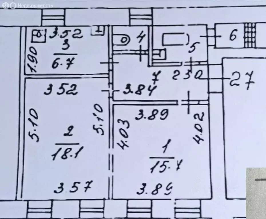 2-комнатная квартира: Москва, Садовая-Каретная улица, 8с2 (53 м) - Фото 1