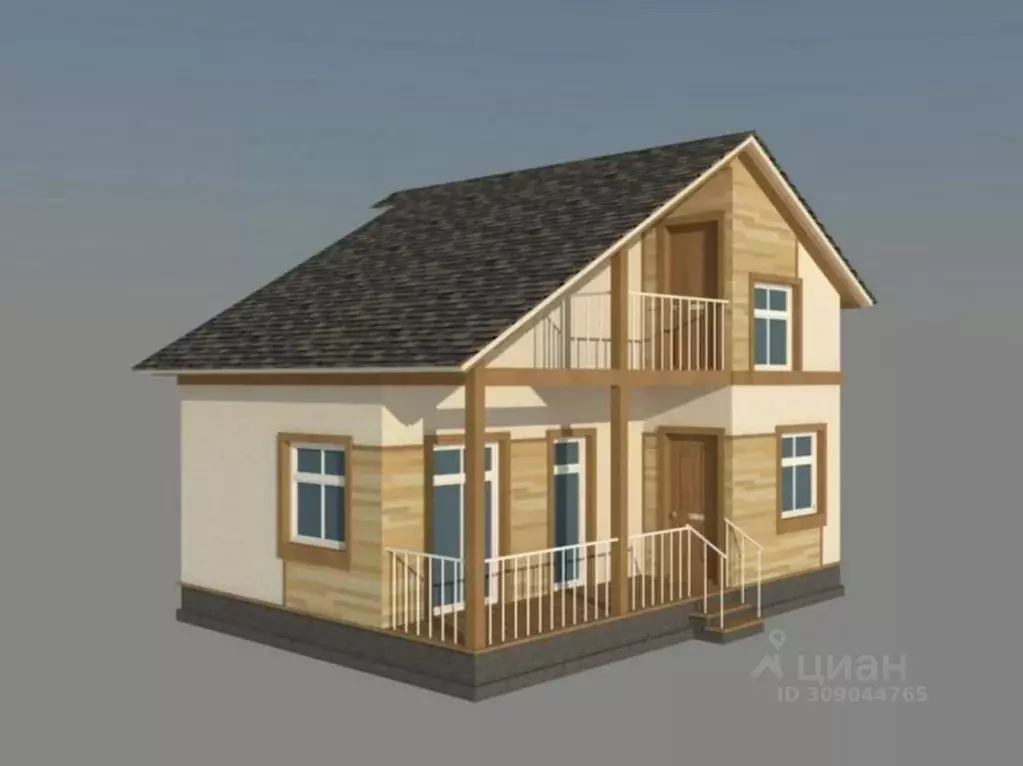 Дом в Кемеровская область, Белово Сенная ул. (96 м) - Фото 1