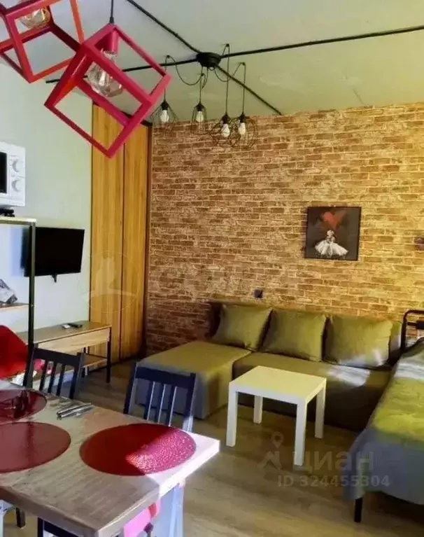 Студия Тюменская область, Тюмень ул. Вьюжная, 13 (33.5 м) - Фото 2