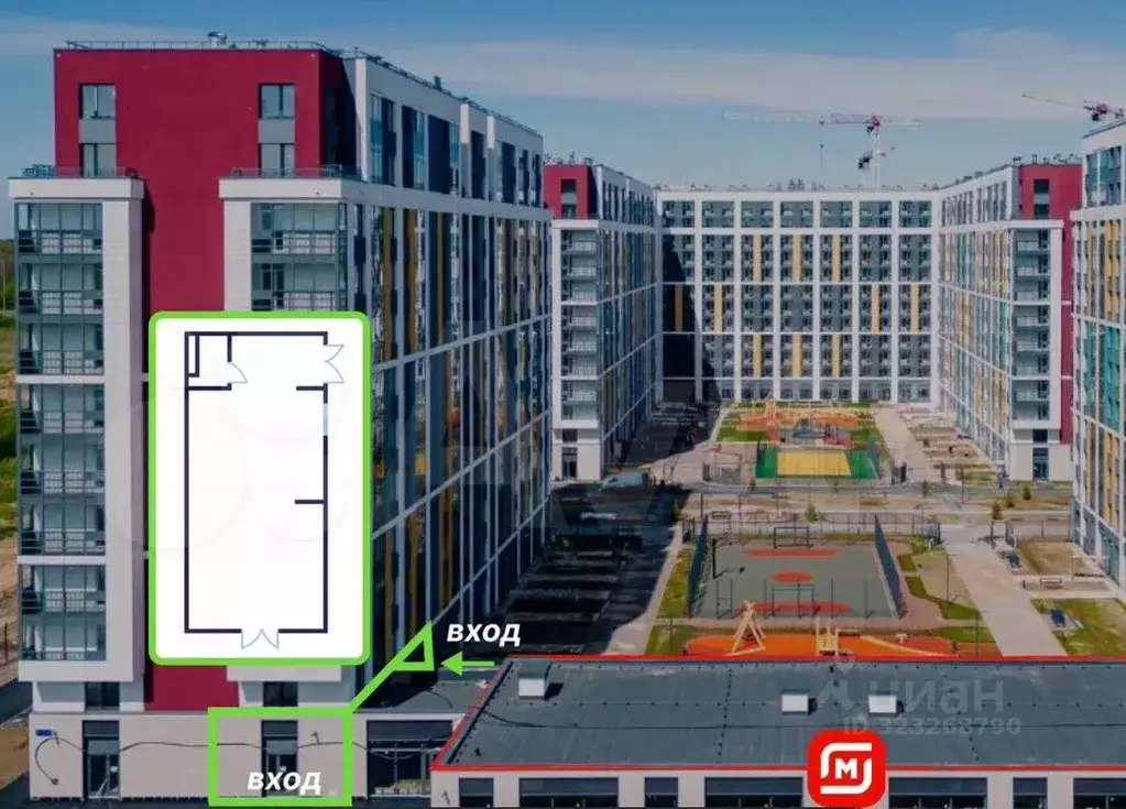 Торговая площадь в Ленинградская область, Ломоносовский район, ... - Фото 1