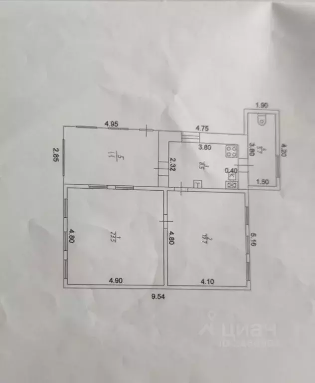 Дом в Татарстан, Казань Пятигорская ул., 6 (58 м) - Фото 2