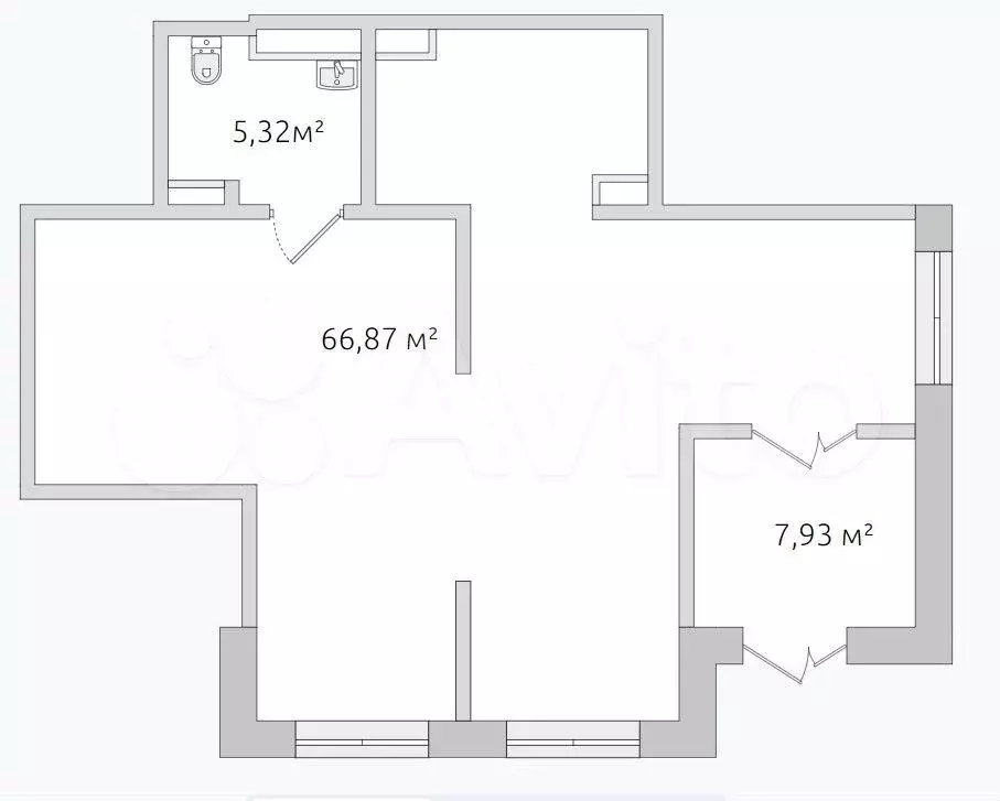 Продажа помещения свободного назначения 78 м2 - Фото 0