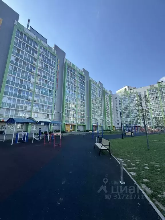 1-к кв. Татарстан, Казань ул. Азата Аббасова, 13 (35.0 м) - Фото 1