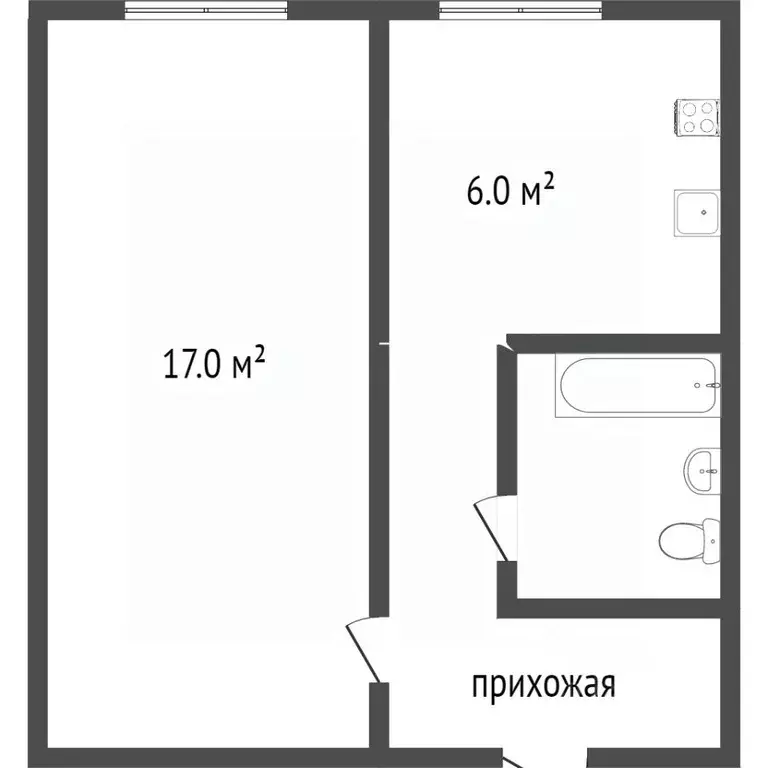 1-к кв. Калужская область, Калуга городской округ, д. Мстихино ул. ... - Фото 2
