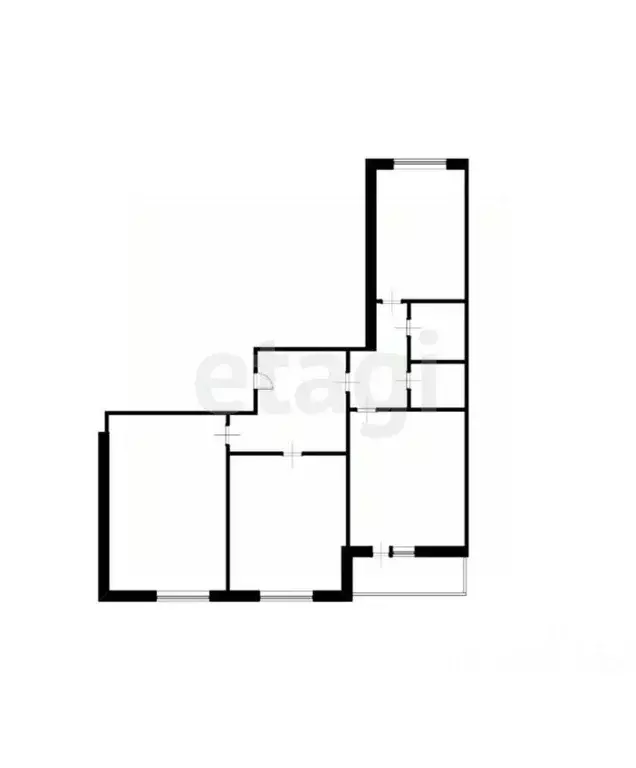 3-к кв. Татарстан, Казань ул. Натана Рахлина, 13к2 (73.0 м) - Фото 2