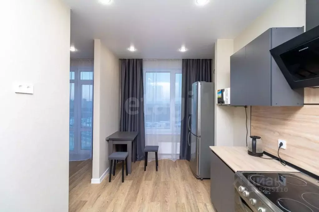 Студия Тюменская область, Тюмень Тарманы мкр, ул. Малышева, 31к1 (33.0 ... - Фото 2