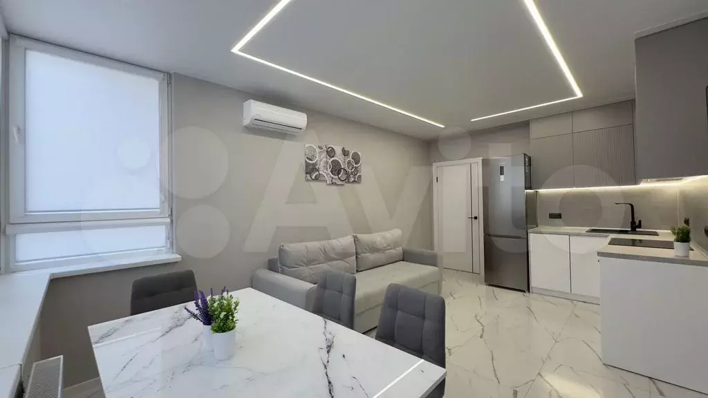 3-к. квартира, 60 м, 10/32 эт. - Фото 1