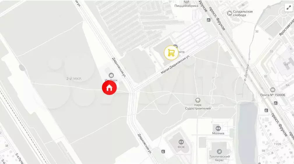 1-к. квартира, 42,3 м, 1/8 эт. - Фото 1