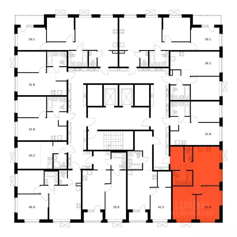 2-к кв. Сахалинская область, Южно-Сахалинск ул. Имени Владимира ... - Фото 2
