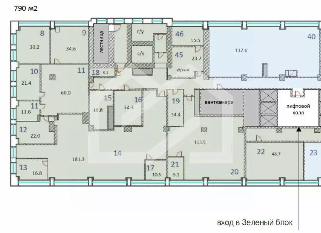 Офис в Москва Новодмитровская ул., 2Б (790 м) - Фото 2