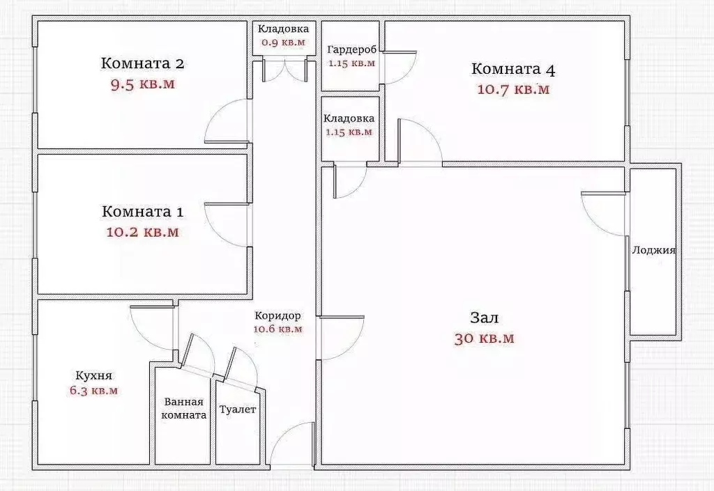 4-к кв. Алтайский край, Барнаул городской округ, пос. Научный Городок ... - Фото 2
