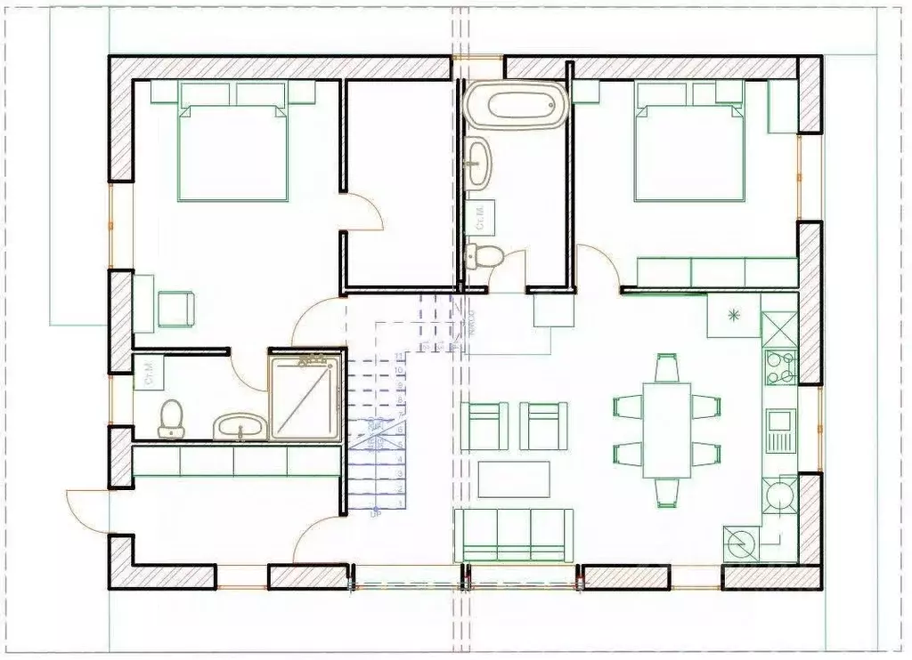 Дом в Хабаровский край, Хабаровский район, Тополевское с/пос, с. ... - Фото 2
