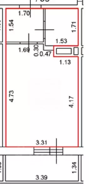 Студия Ленинградская область, Мурино Всеволожский район, ул. Шувалова, ... - Фото 2
