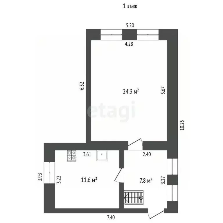Дом в Ярославская область, Гаврилов-Ям Речная ул., 9 (97 м) - Фото 2