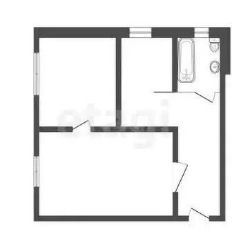 2-комнатная квартира: Черногорск, Заводская улица, 16 (45.2 м) - Фото 1