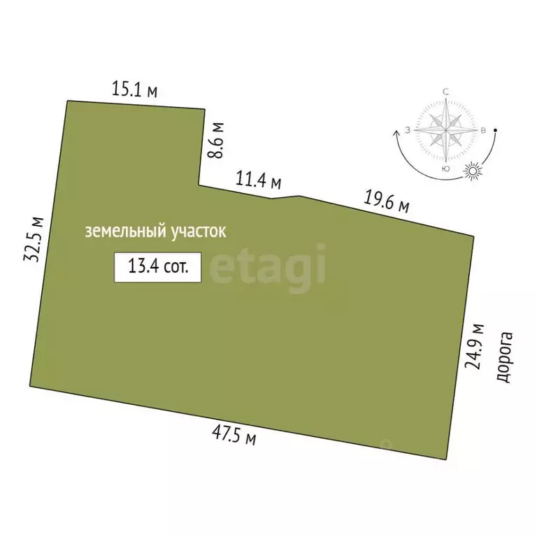 Участок в Башкортостан, Гафурийский район, с. Белое Озеро ул. Ленина ... - Фото 2