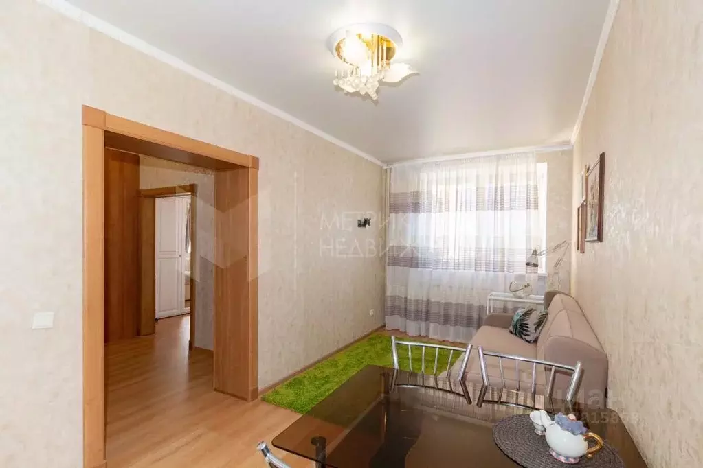 1-к кв. Тюменская область, Тюмень ул. Монтажников, 13Б (47.8 м) - Фото 0