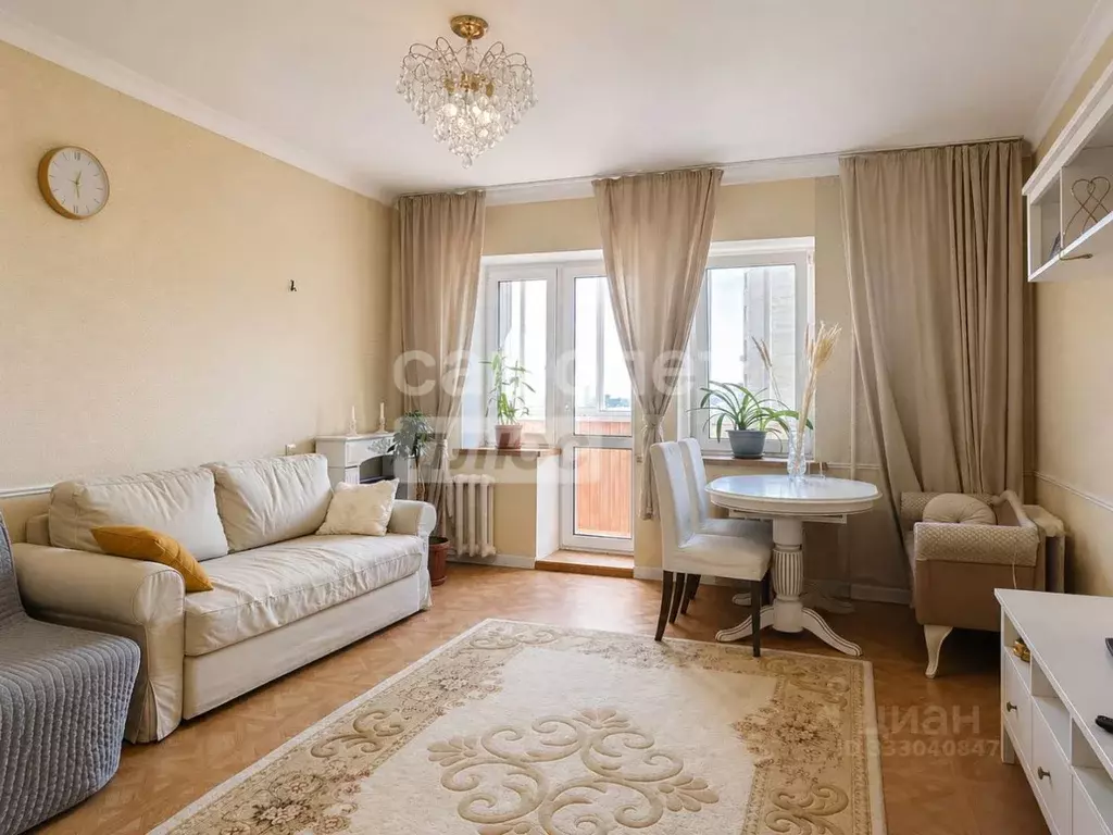 2-к кв. Башкортостан, Уфа бул. Ибрагимова, 46 (60.1 м) - Фото 1