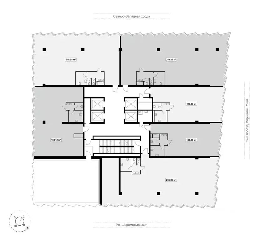 Офис в Москва проезд 17-й Марьиной рощи, 6 (116 м) - Фото 2