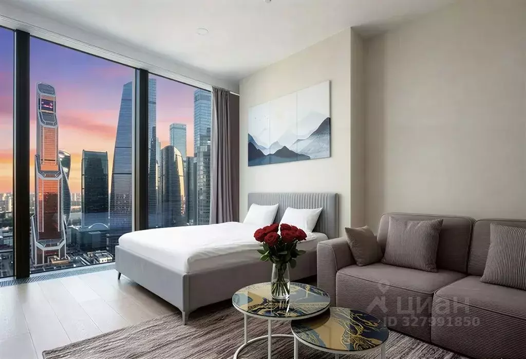 Студия Москва 1-й Красногвардейский проезд, 22с1 (60.0 м) - Фото 0