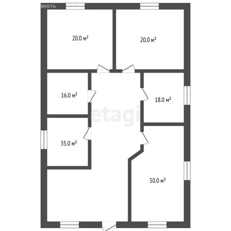 Дом в Ишим, Ленинградская улица (180.9 м) - Фото 1