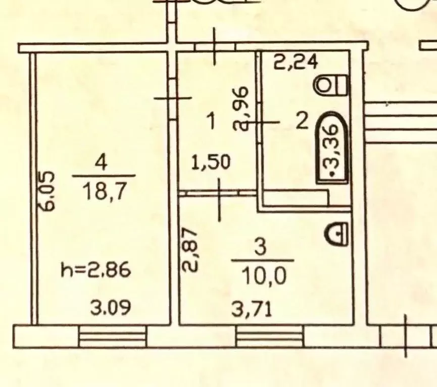 1-к кв. Иркутская область, Иркутск ул. Баумана, 201 (40.3 м) - Фото 0