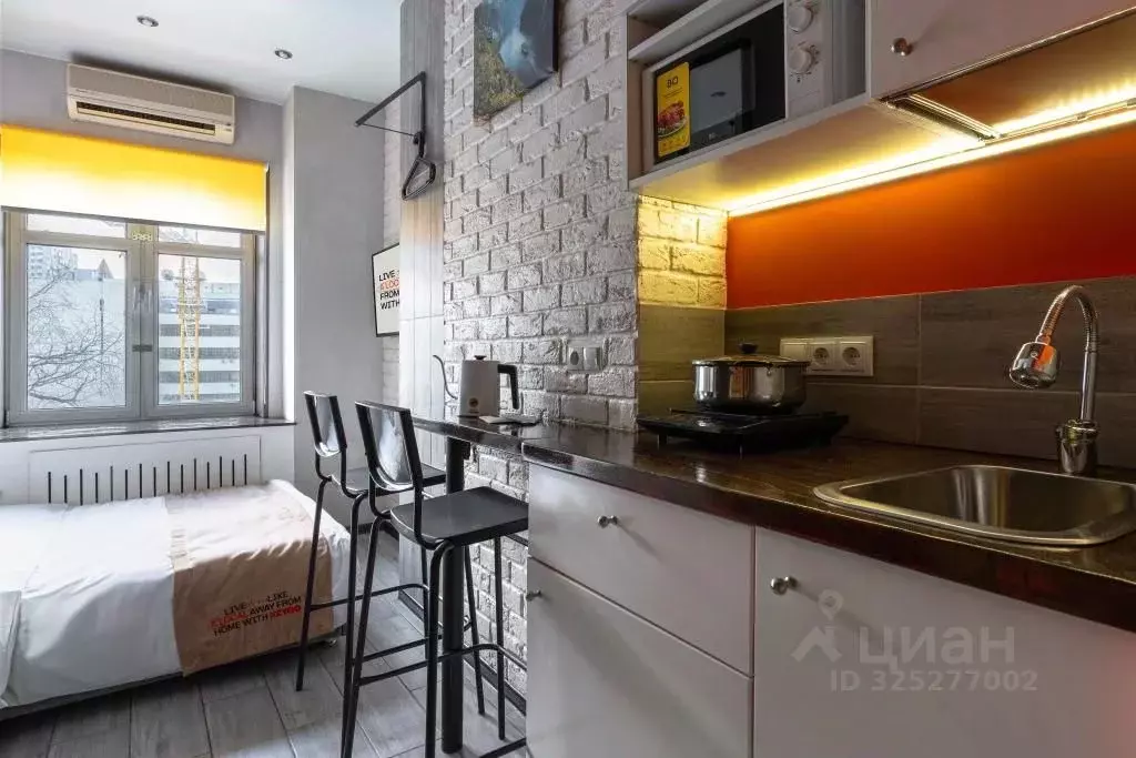 1-к кв. Москва Электрический пер., 3/10С1 (10.0 м) - Фото 2