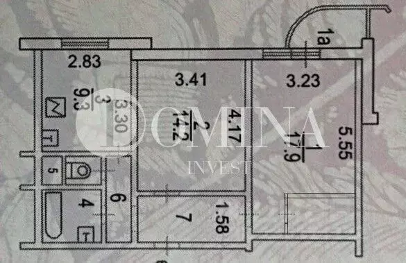 2-к кв. Москва Коровинское ш., 1К2 (53.5 м) - Фото 2