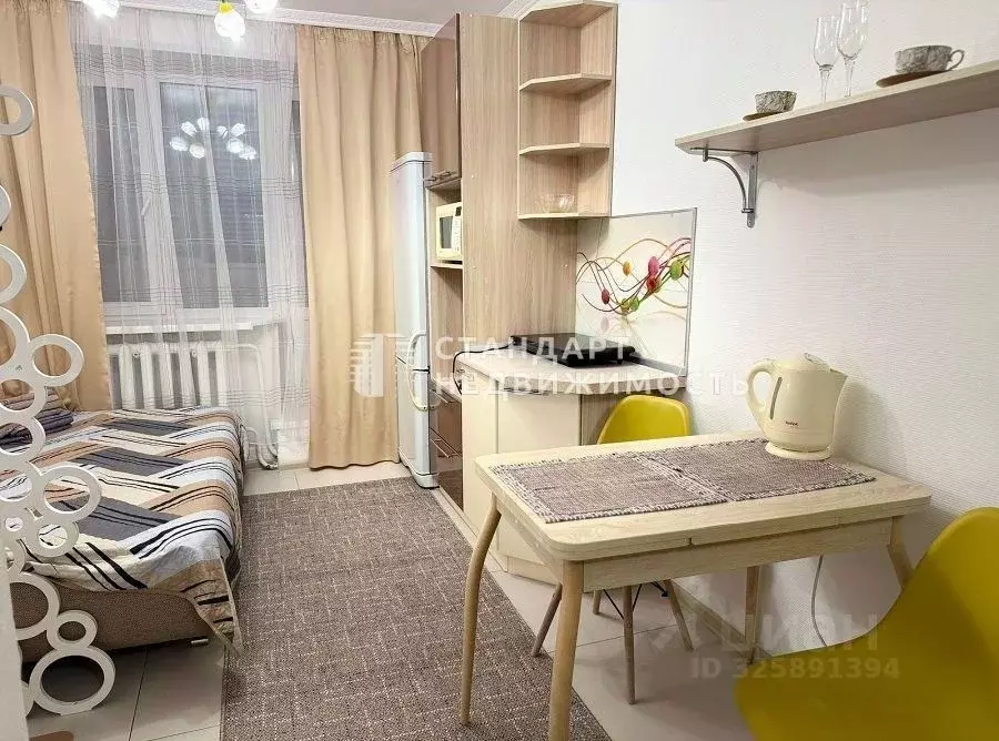 Студия Тюменская область, Тюмень ул. Александра Логунова, 3 (16.6 м) - Фото 2