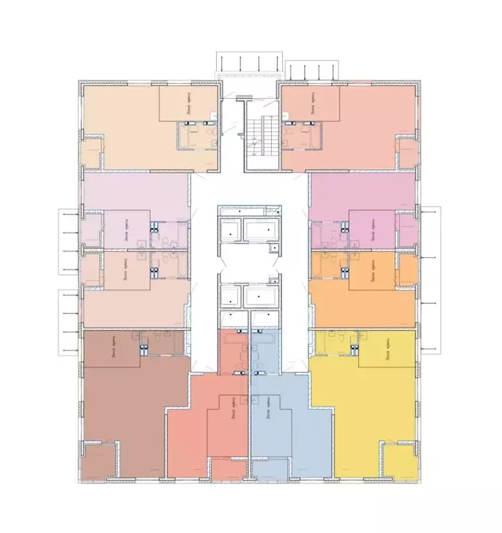 1-к кв. Приморский край, Владивосток Посейдония жилой комплекс, 1/1 ... - Фото 2