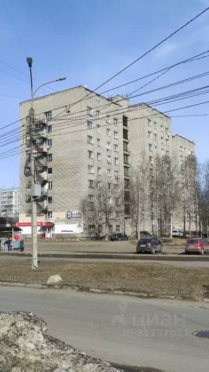 Комната Архангельская область, Архангельск просп. Дзержинского, 21 ... - Фото 1