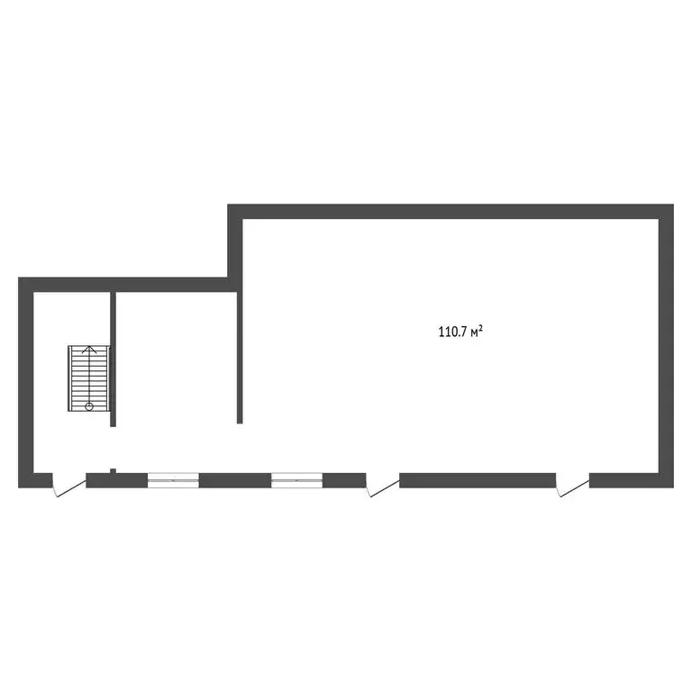 Помещение свободного назначения (107.9 м) - Фото 1