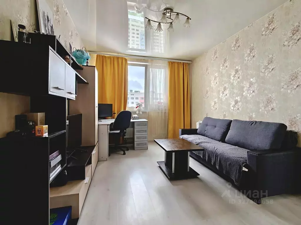 1-к кв. Рязанская область, Рязань Московское ш., 33к3 (37.2 м) - Фото 1