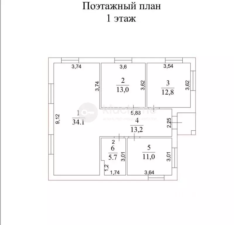 Дом в Татарстан, Казань ул. Современников (100 м) - Фото 1