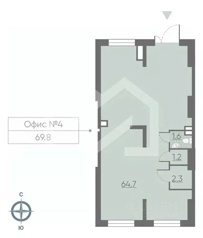 Торговая площадь в Москва Производственная ул., 19Ак2 (70 м) - Фото 2