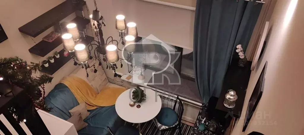 Студия Москва Подъемная ул., 14С25 (22.0 м) - Фото 2