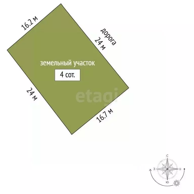 Участок в Севастополь Наука садоводческое товарищество, 336 (4.0 сот.) - Фото 2