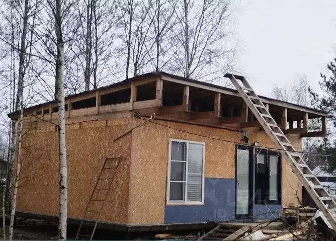 Дом в Санкт-Петербург пос. Понтонный, ш. Вознесенское (48 м) - Фото 1