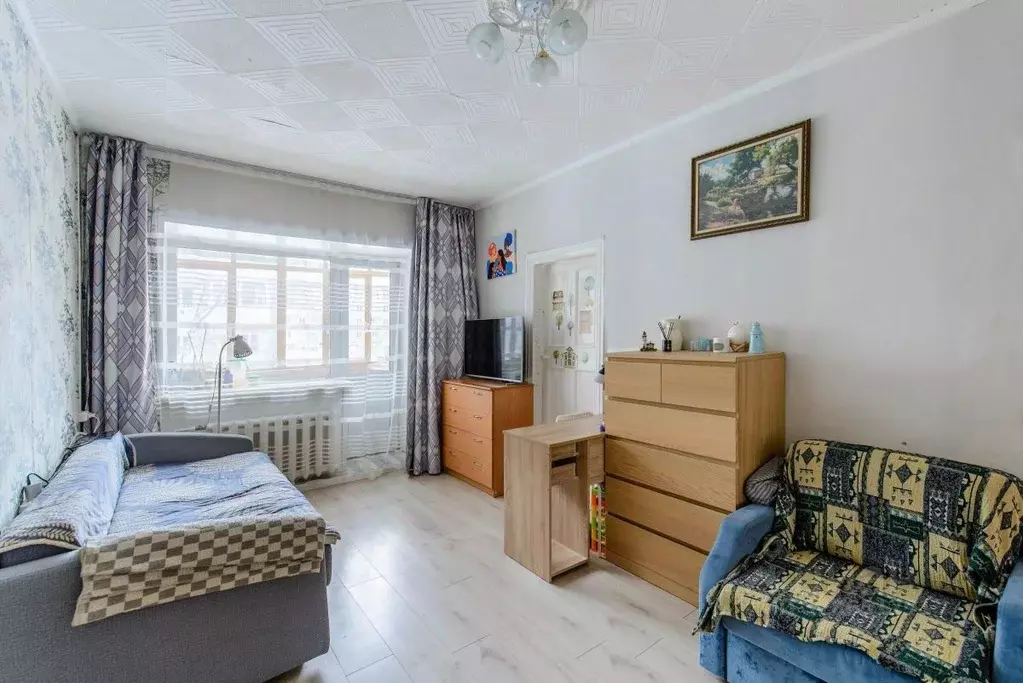 2-к кв. Томская область, Томск ул. Елизаровых, 46 (42.2 м) - Фото 1