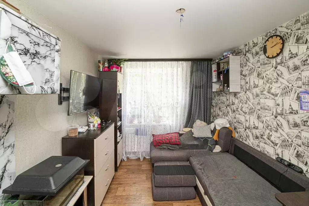 Комната 12,2 м в 1-к., 2/5 эт. - Фото 1
