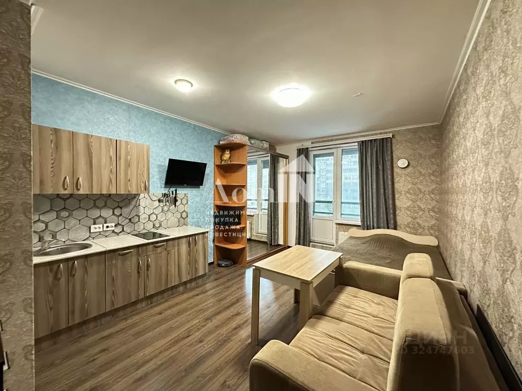 Студия Ленинградская область, Мурино Всеволожский район, бул. ... - Фото 1