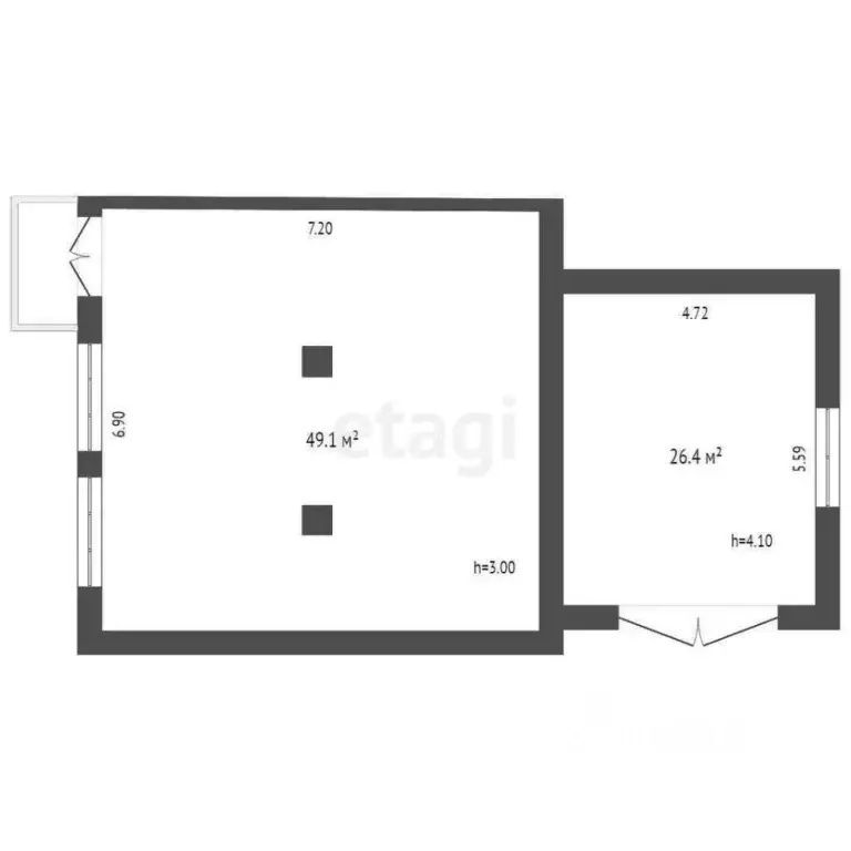 Помещение свободного назначения в Ростовская область, Мясниковский ... - Фото 2