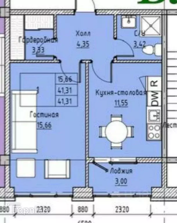 1-к кв. Кабардино-Балкария, Нальчик ул. Циолковского, 7Б (41.13 м) - Фото 1