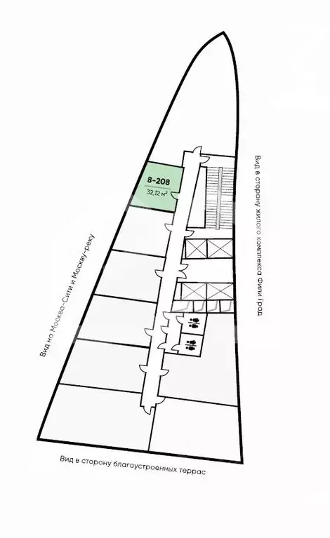 Офис в Москва ул. Заречная, вл6/1 (32 м) - Фото 1